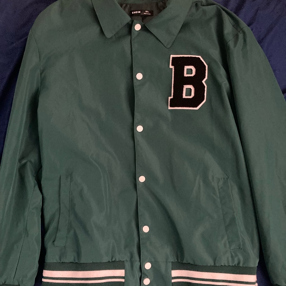 SHEIN Large Green Jacket